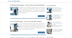 Desktop Screenshot of cursoderadiologia.net